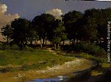 Jacob Collins Nantucket Pines painting